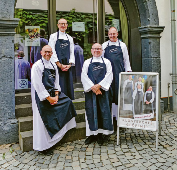 Klostercafé der Barmherzigen Brüder lädt in Koblenz zum Verweilen ein
