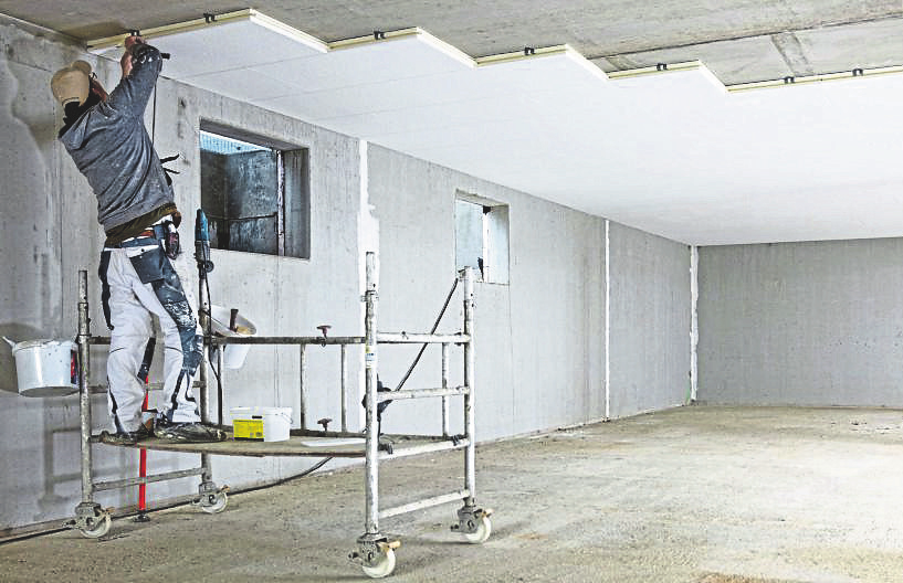 Warme Füße dank gut gedämmter Kellerdecke