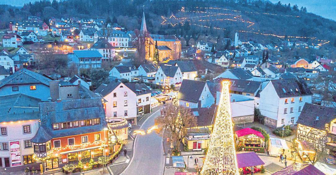 Weihnachtsdorf erstrahlt vom 25. November bis 29. Januar
