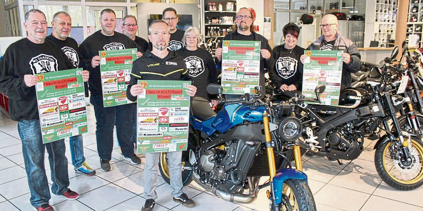 Motorradschau erstmals in Wissen am 25. und 26. Februar