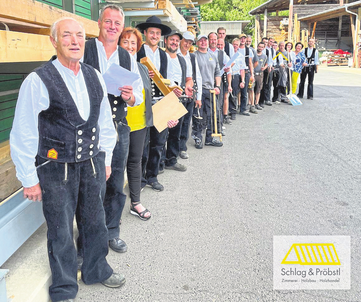 Schlag & Pröbstl in Herschbach: 90 Jahre "Gut Holz"!