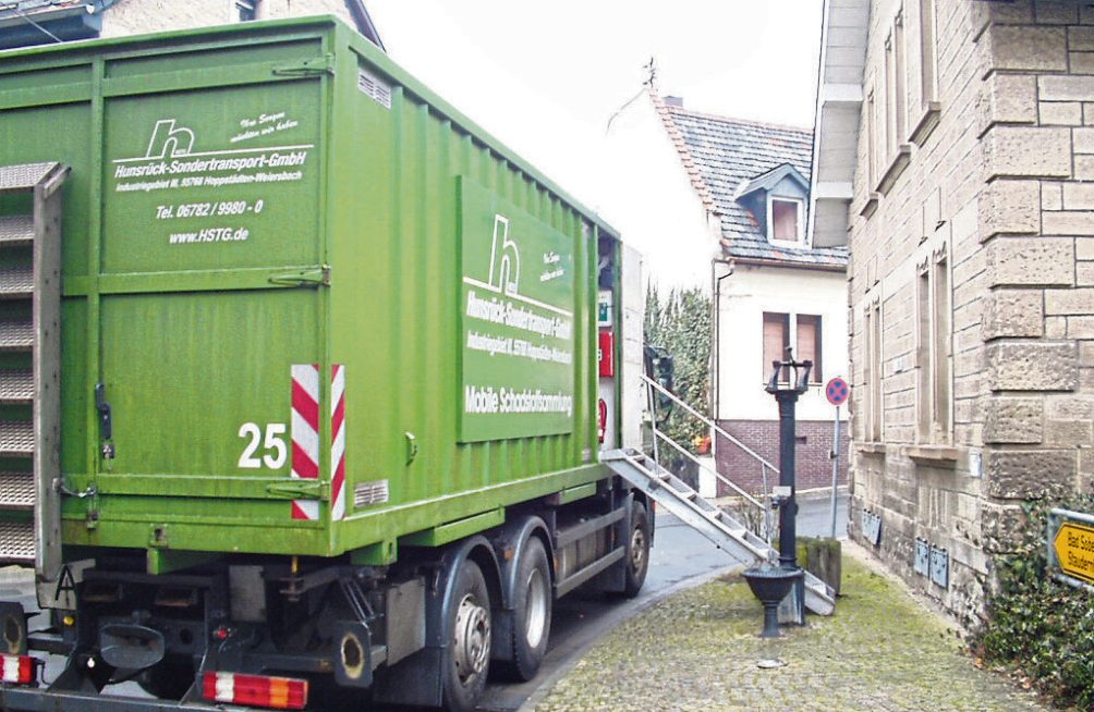 SAMMLUNG VON SCHADSTOFFEN AUS HAUSHALTEN VIERTELJÄHRLICHE STANDPLATZTERMINE