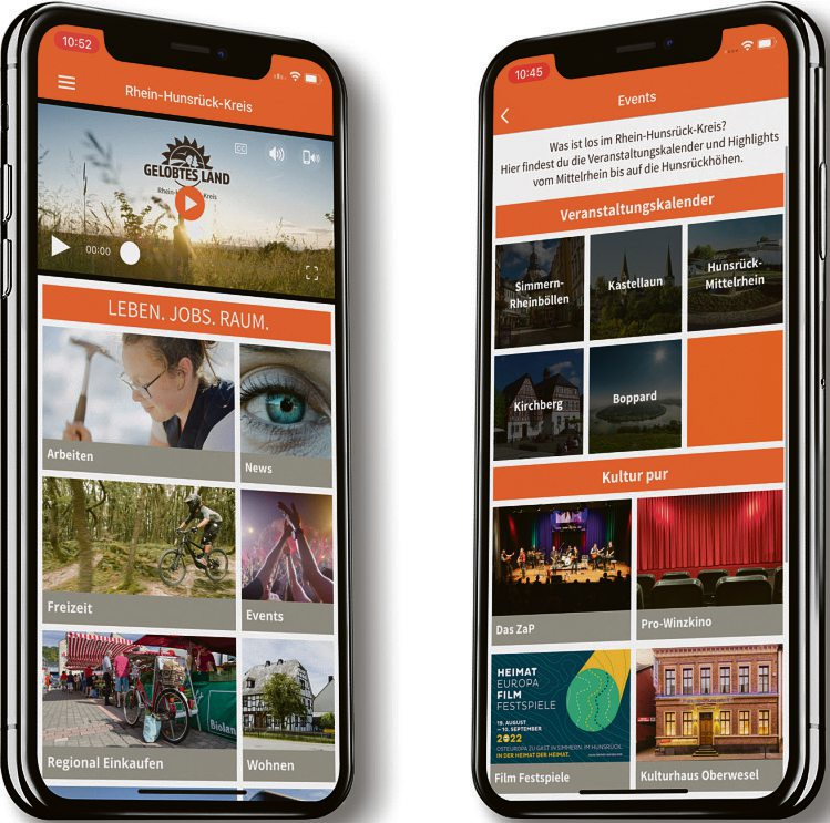 Eine App für den Rhein-Hunsrück-Kreis