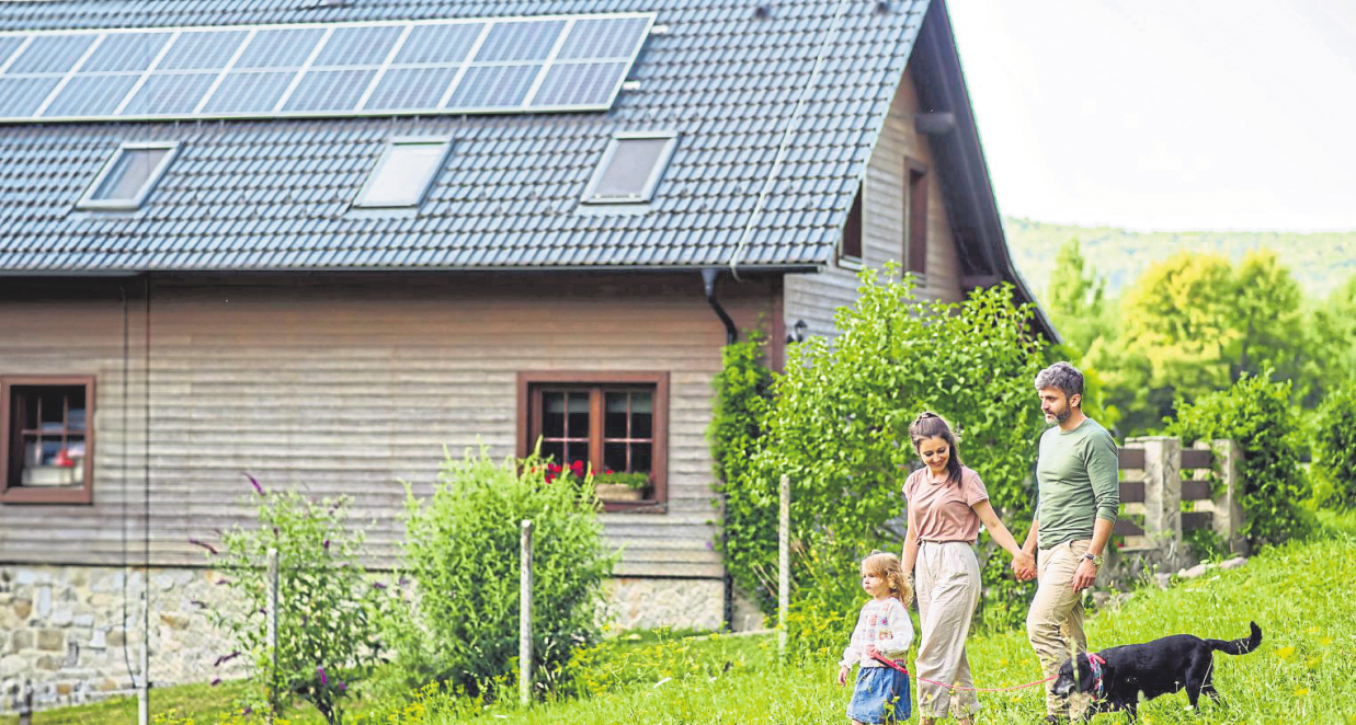 Die Energiewende beginnt zu Hause