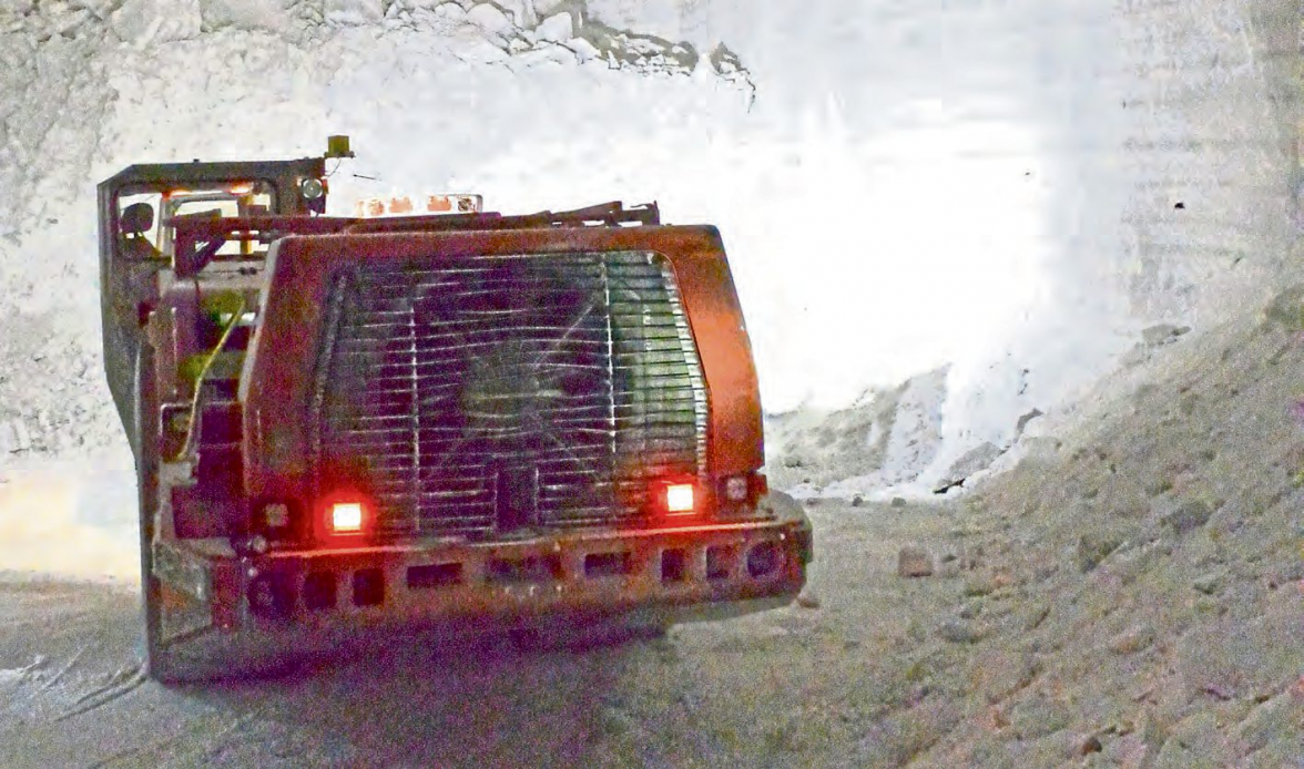 Wertvolle Rohstoffproduktion unter Tage