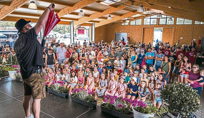 Magische Momente für Kinder beim Veitsrodter Prämienmarkt