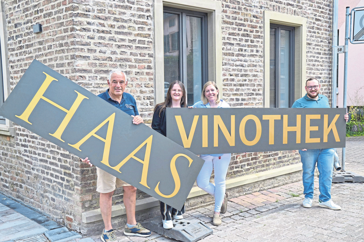 Neue HAAS Vinothek in Langenlonsheim: Traum wird Wirklichkeit