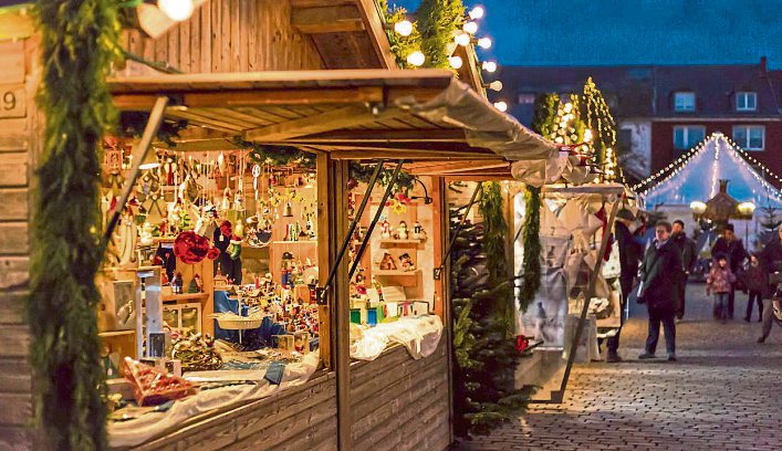 Weihnachtliche Stimmung im Marumpark in Bad Sobernheim