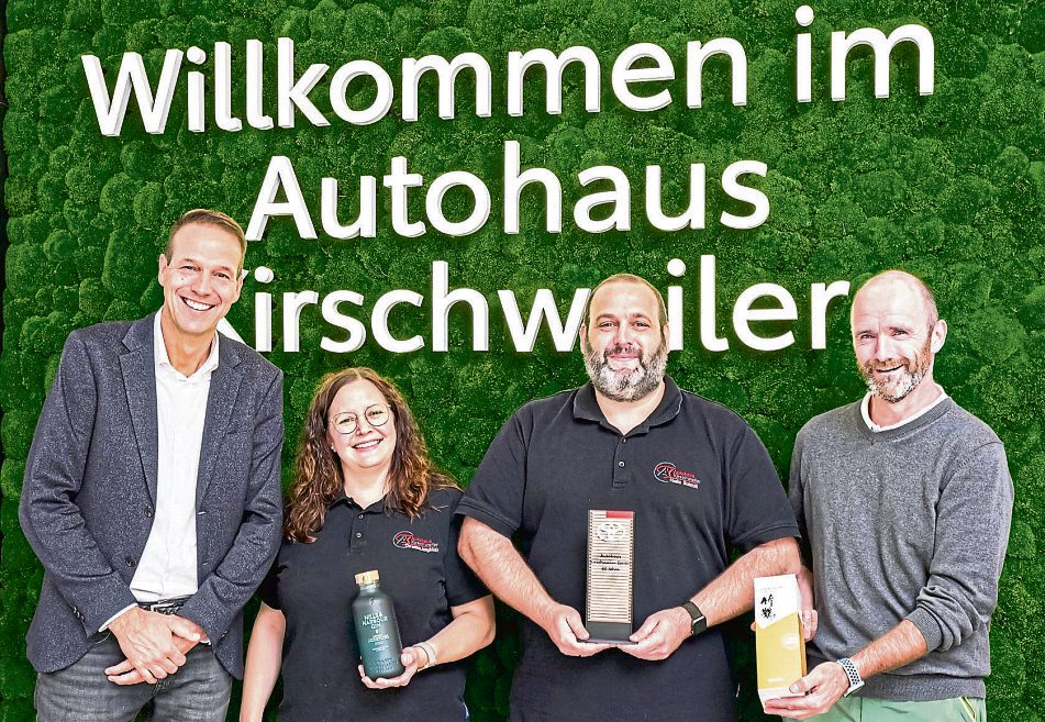 Autohaus Kirschweiler in Hunsrück: 40 Jahre Toyota Partner mit Herz und Hingabe