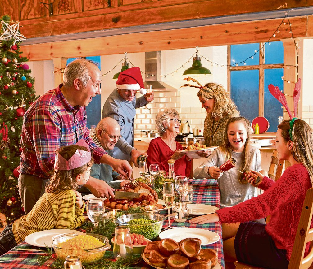 Feiern mit der Familie