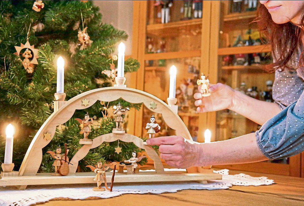 Weihnachtlicher Lichterglanz