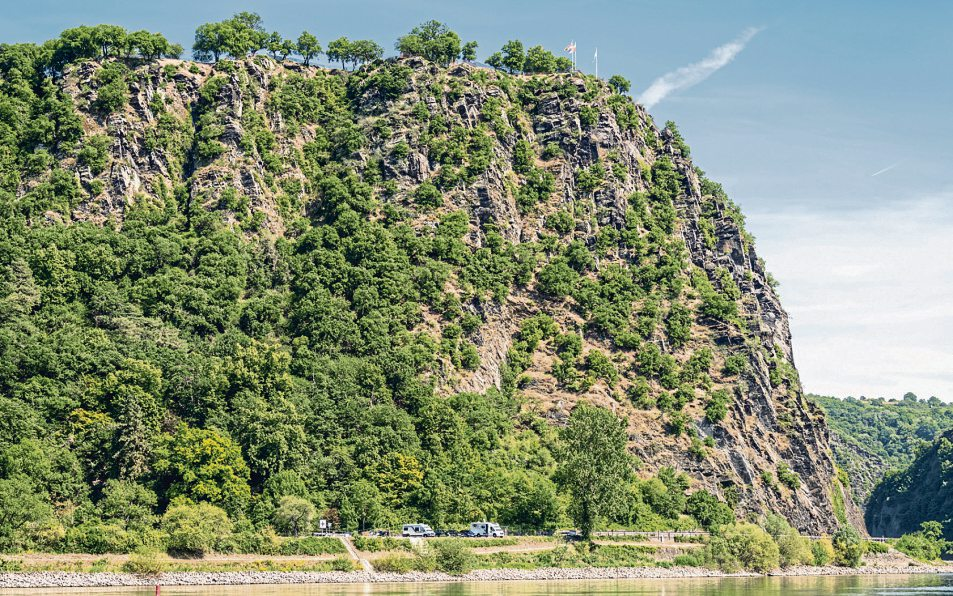 Im Bann der Loreley: Der markante Schieferfelsen bei St. Goarshausen