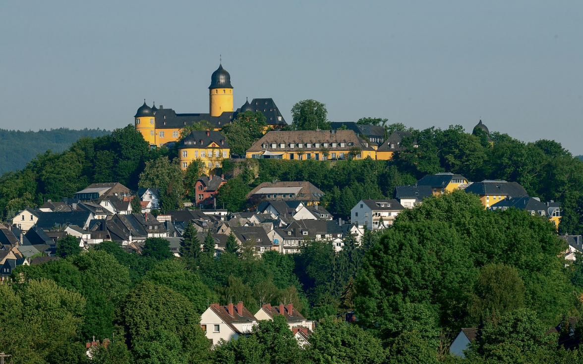 Trekking auf dem Gelbachtrail