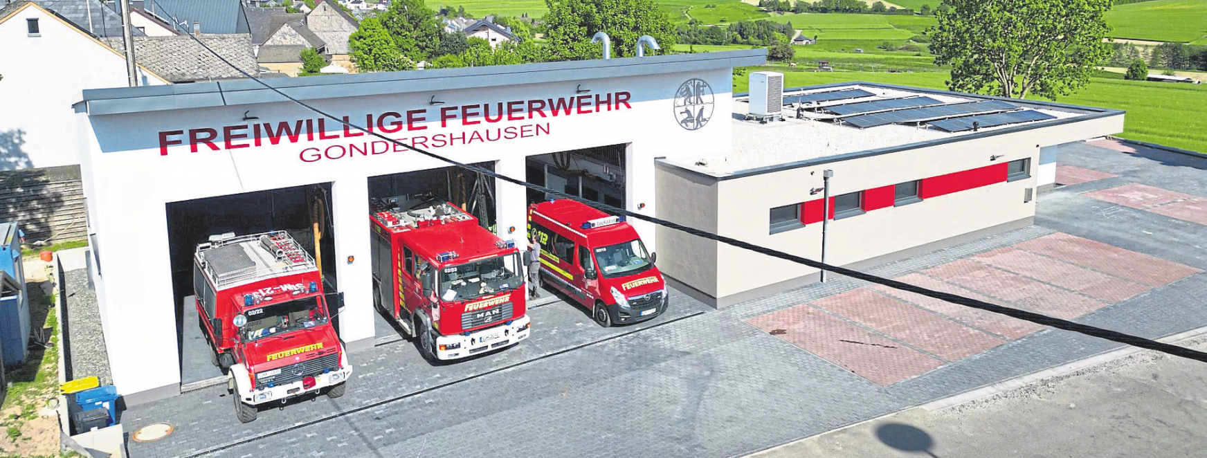 Veranstaltung: Feuerwehr Gondershausen bezieht neues Gerätehaus
