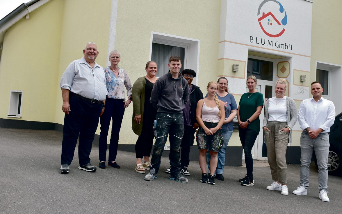 Blum Sanierung in Idar-Oberstein: Viel Handwerk ... und Obersteiner Platt