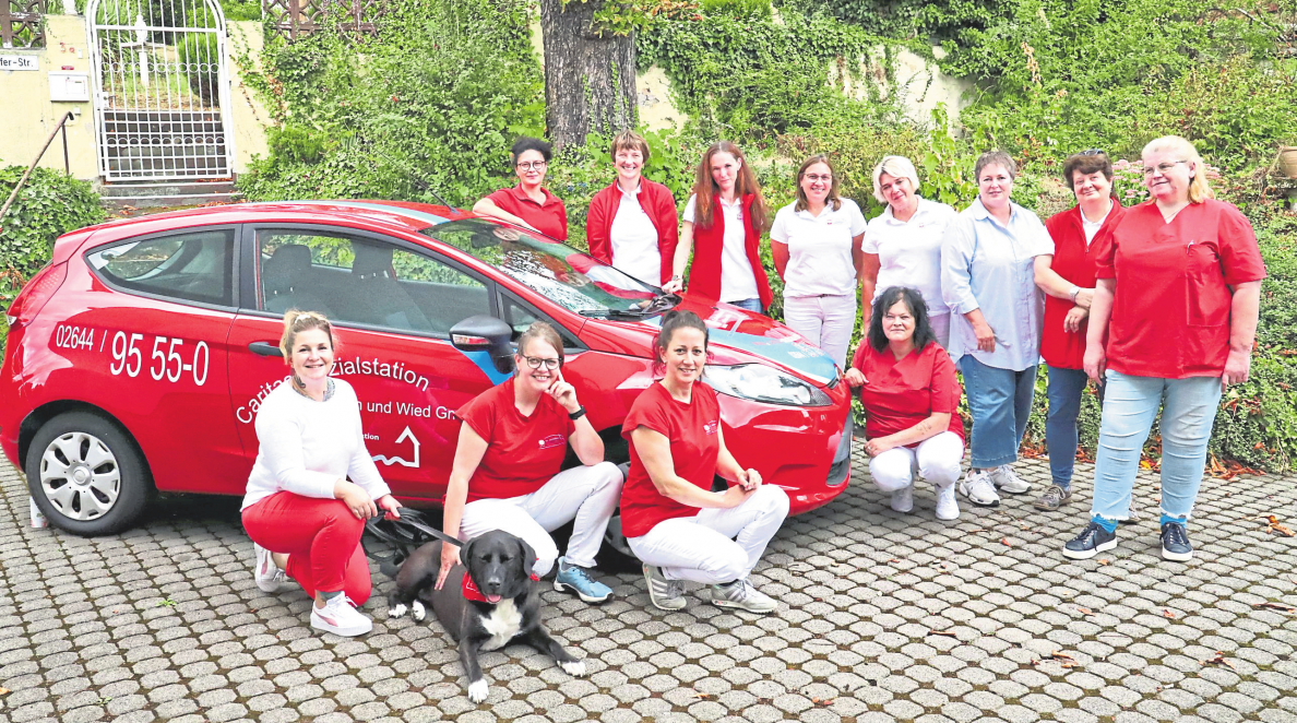 Caritas-Sozialstation an Rhein und Wied in Linz: Lange im häuslichen Umfeld. bleiben können