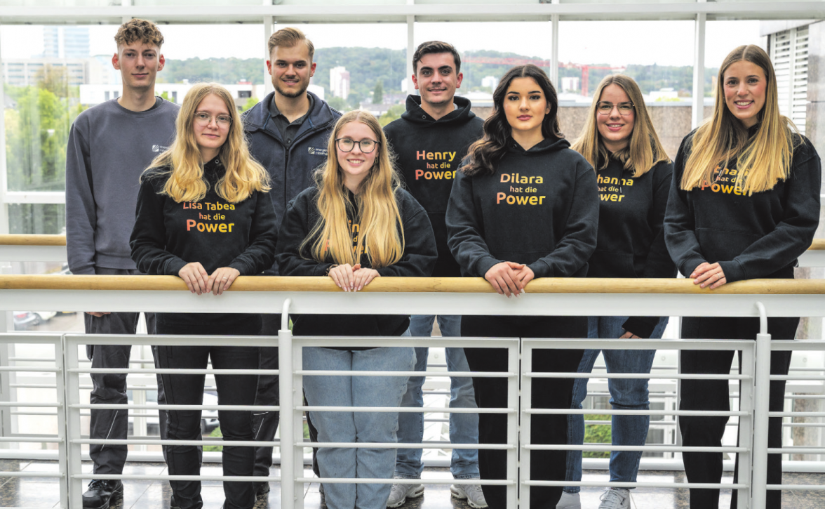 Einblicke in die Welt der Energieversorgung: evm-Azubis öffnen in Koblenz Türen