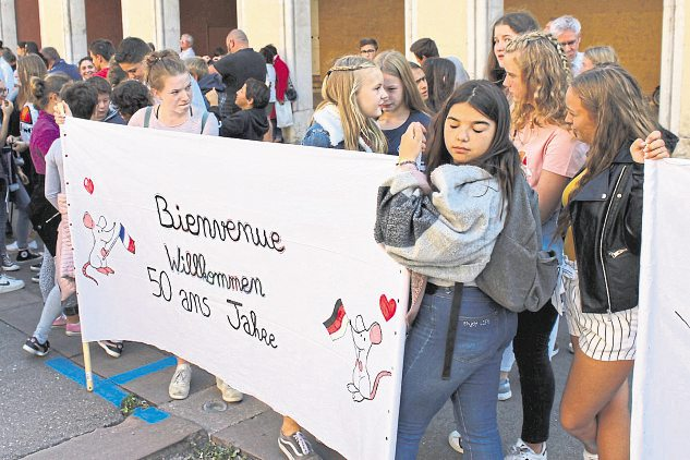 Wie Freunde aus dem Westerwald und Burgund feiern