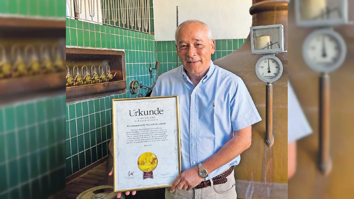 Oggersheim: Wieder Qualitätssiegel für Mayer's Brauwerk
