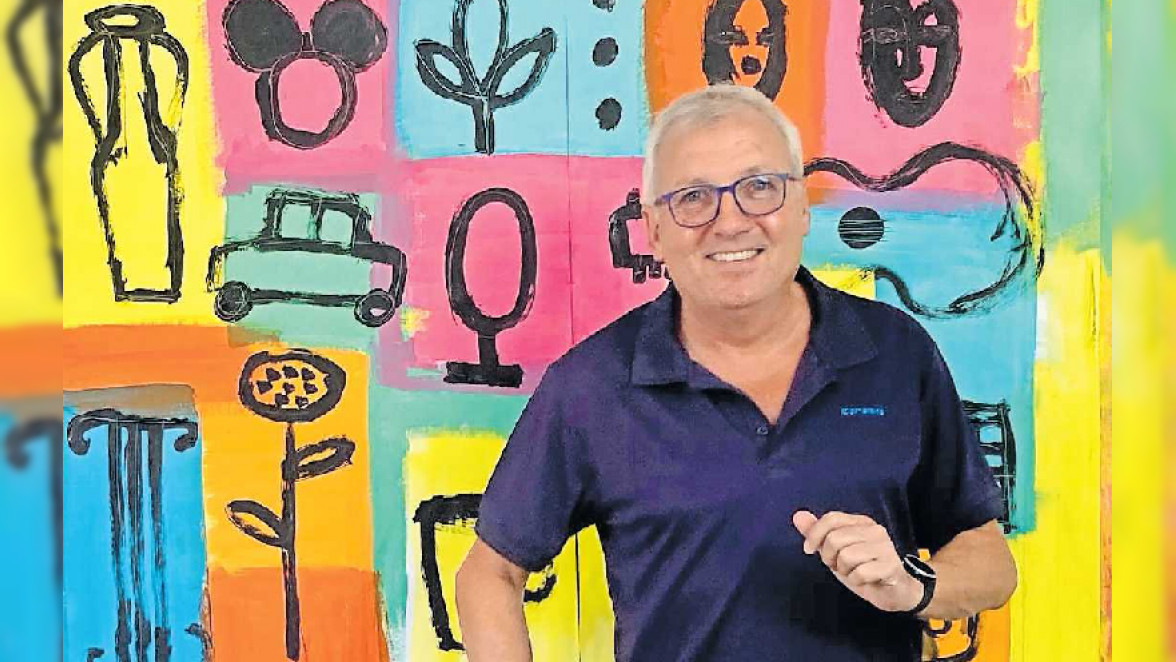 Inspiration beim Bossa Nova: Oliver Schollenberger öffnet Atelier in Dudenhofen