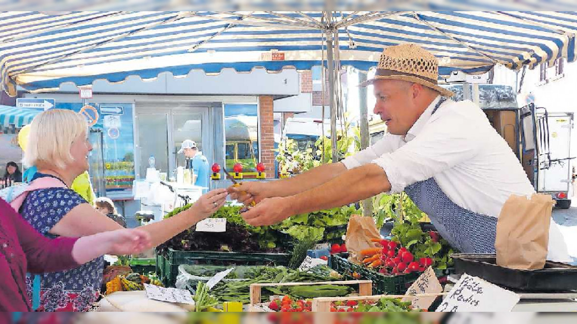Frische, gesunde Sachen und Spaß dazu
