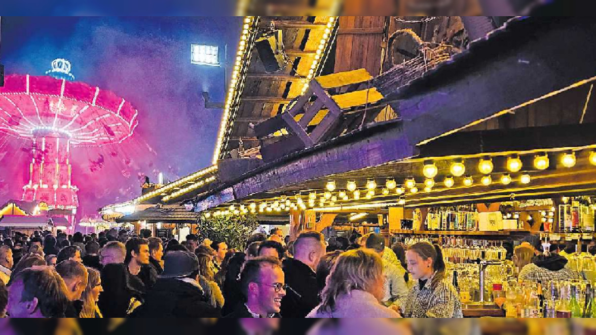 Buntes Finale mit Wein und Rummel