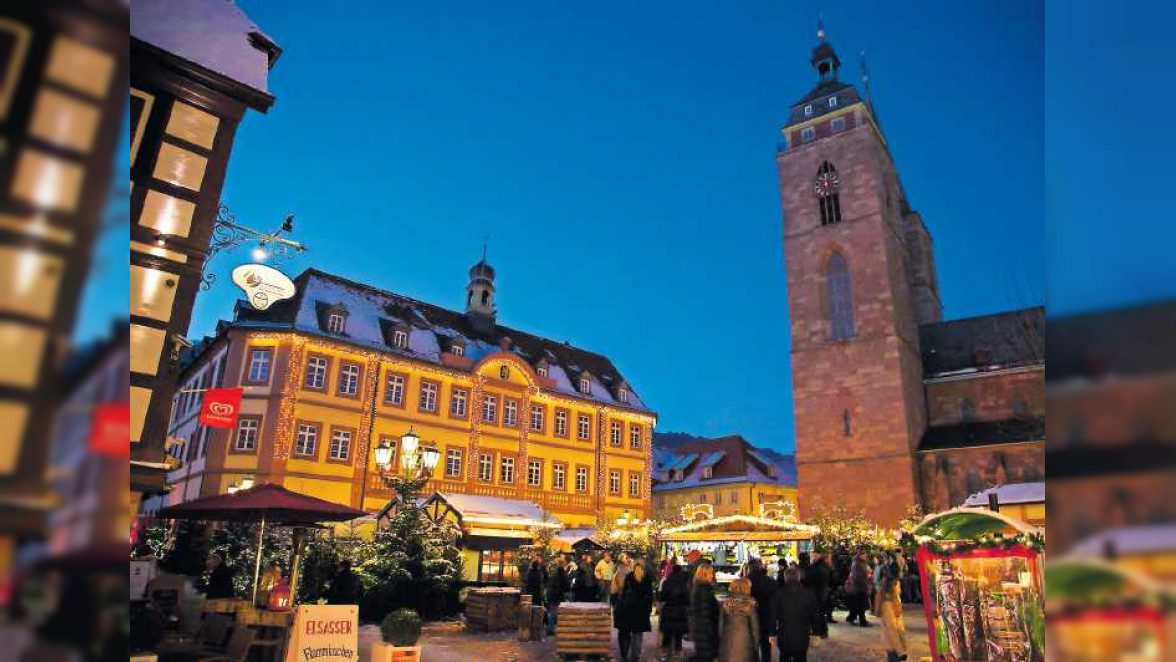 Weihnachtliche Stimmung in der Pfalz