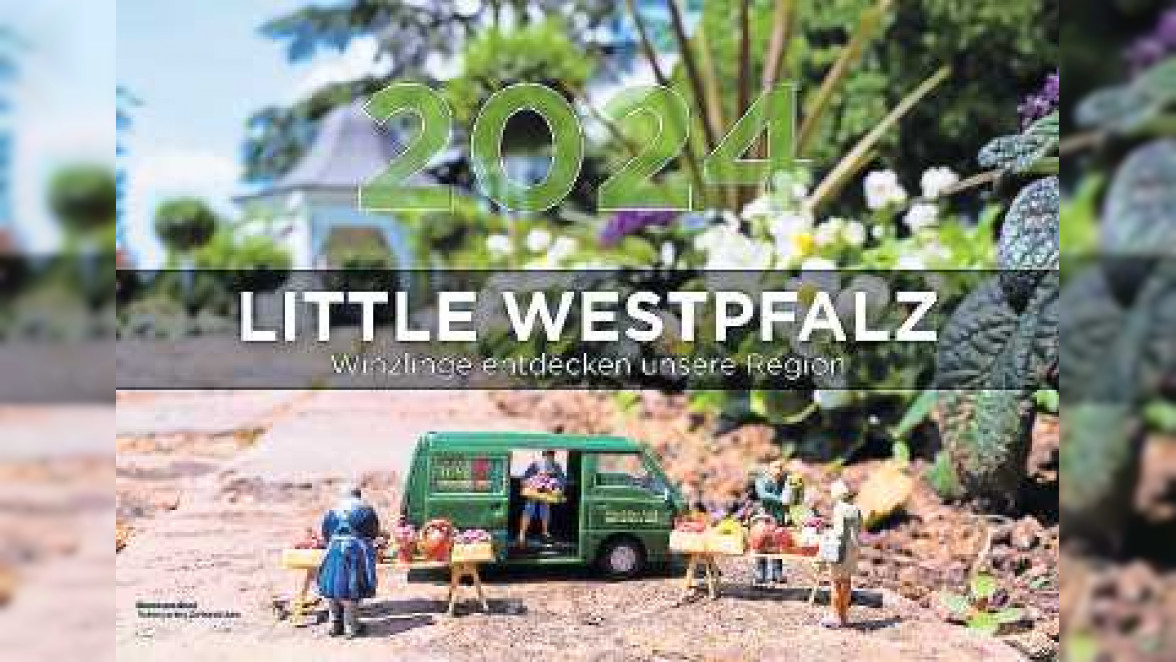 Wandkalender Little Westpfalz 2024: Winzlinge entdecken die Westpfalz