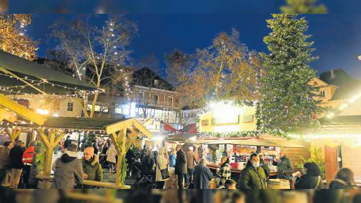 Frankenthaler Weihnachtsmarkt: Kunsthandwerk und Kulinarik