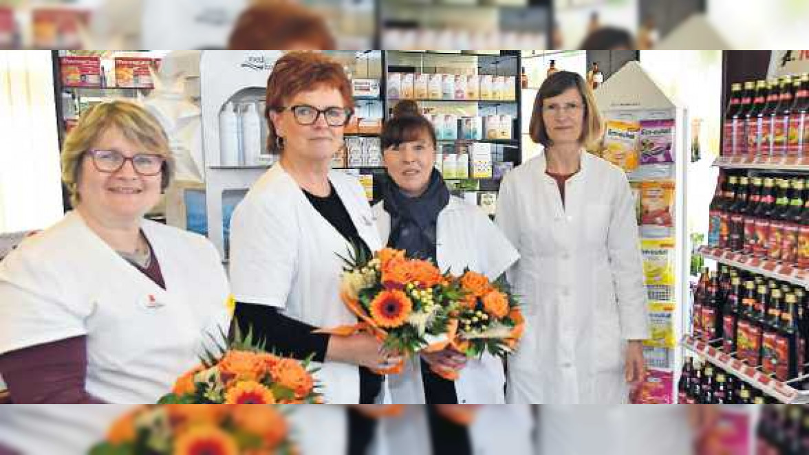 Kronen-und Pfalz Apotheke in Mutterstadt: Drei besondere Betriebsjubiläen