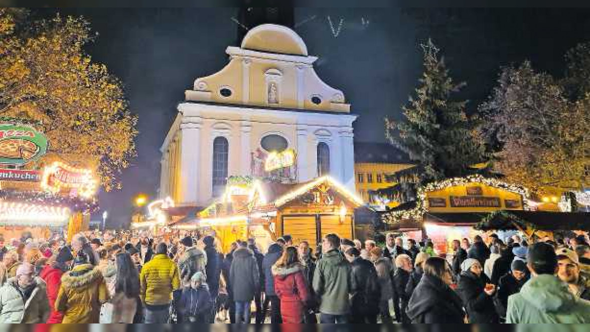 Klein, aber fein: Weihnachtsmarkt in Frankenthal