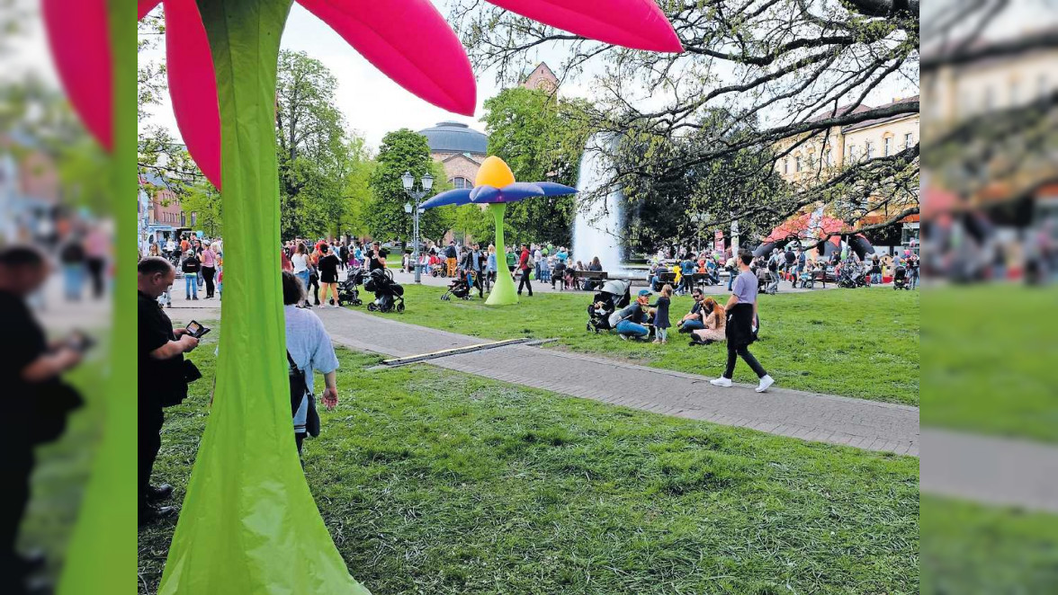 Karlsruhe: Die Fächerstadt feiert mit allen Sinnen