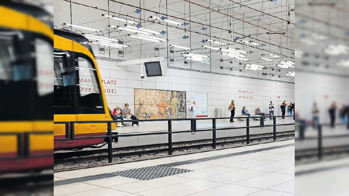 Karlsruhe: Mit der Straßenbahn mitten ins Zentrum