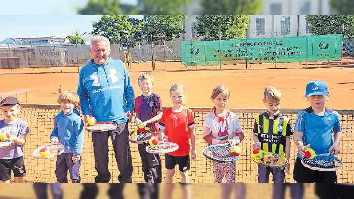 Limburgerhof: Kostenloses Tennis-Schnuppertraining