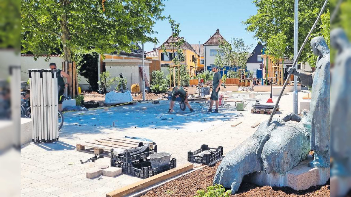 Der Schwanenplatz in Waldsee wurde zu einem neuen Idyll