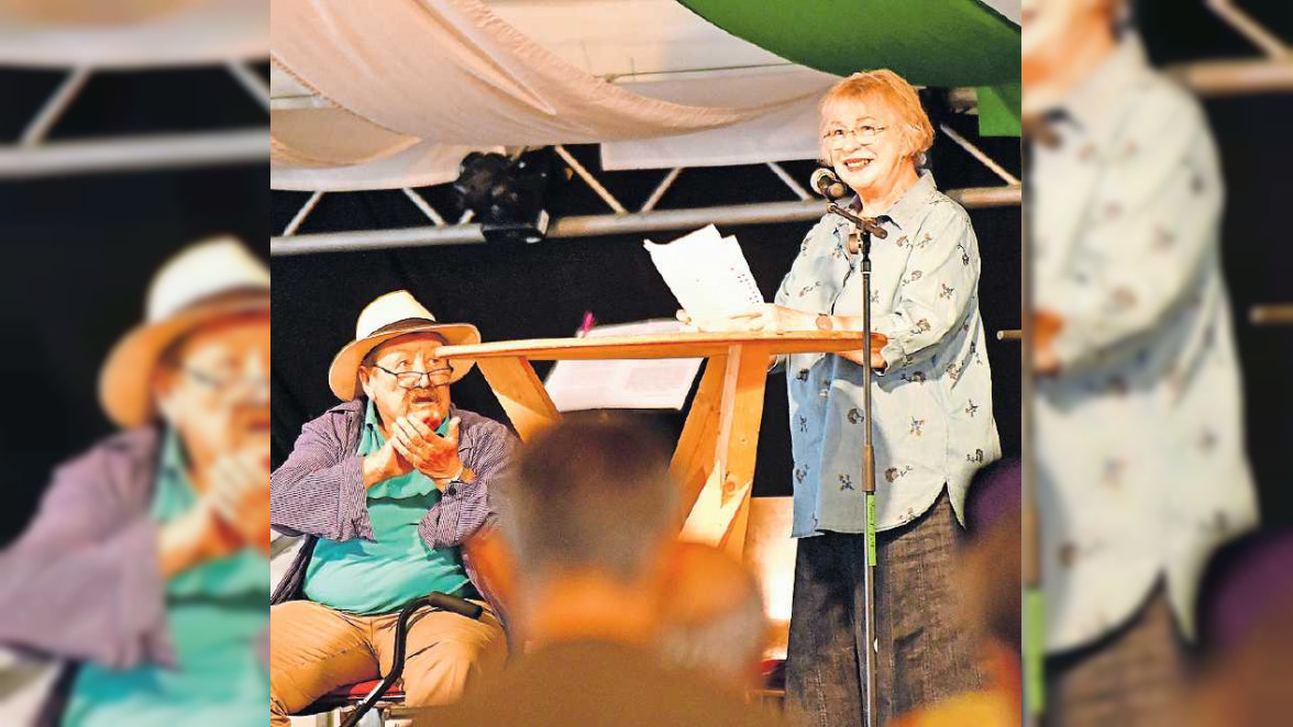 Wurstmarkt: Kurt Dehns Tochter zu Gast bei Pälzer Poesie