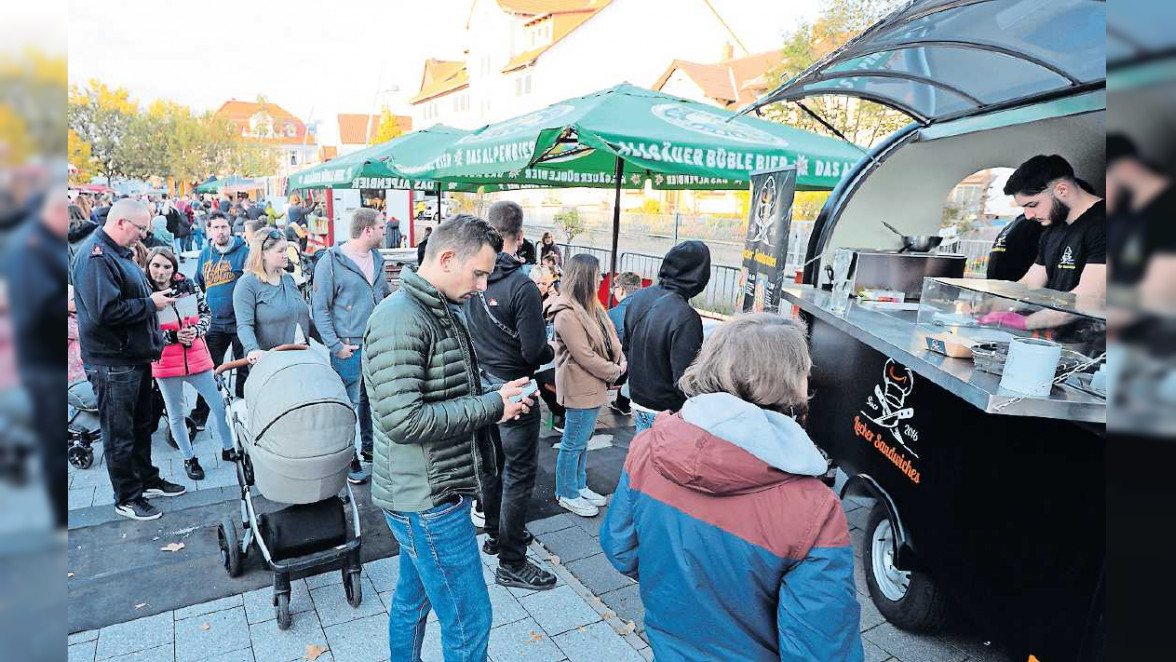 Grünstadt: Trucks mit Köstlichem aus aller Welt