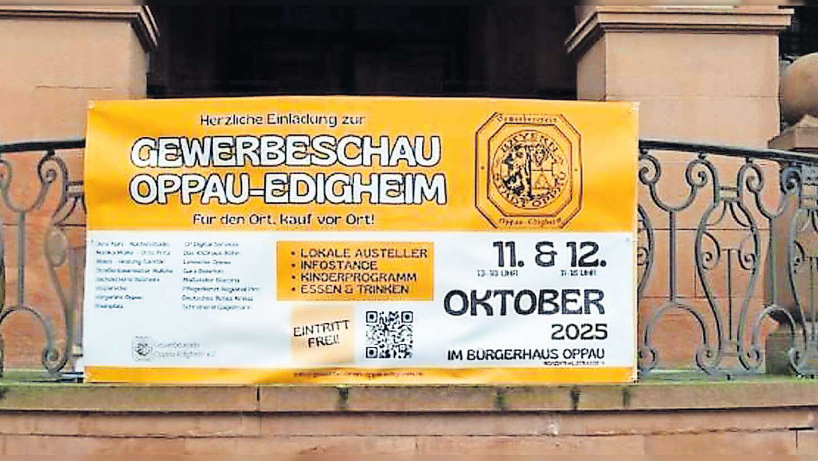 Oppau, Edigheim und Friesenheim: Gewerbeschau im Bürgerhaus