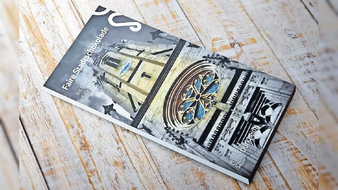 Schlosskirche ziert die Stadtschokolade