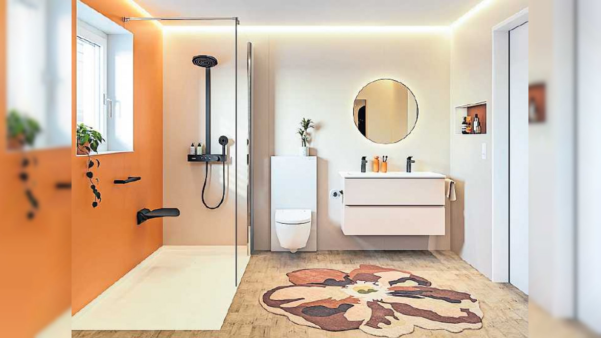 Lambrecht: Teilbadsanierung: Wanne raus, Dusche rein