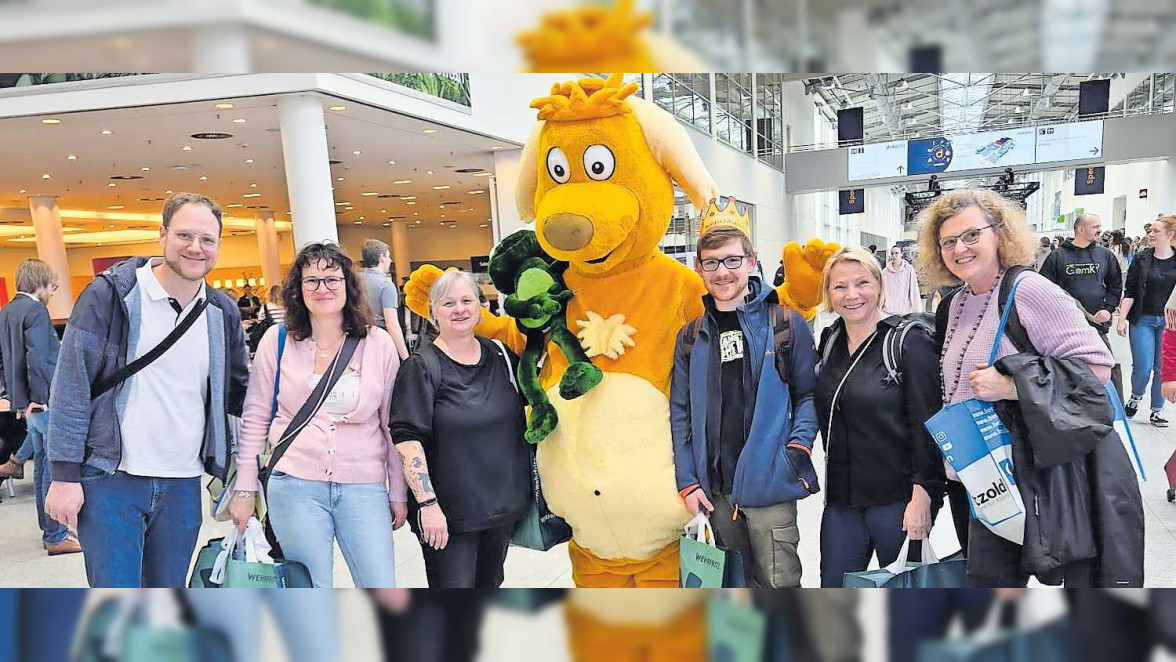 Bildung zum Anfassen auf der Messe erlebt