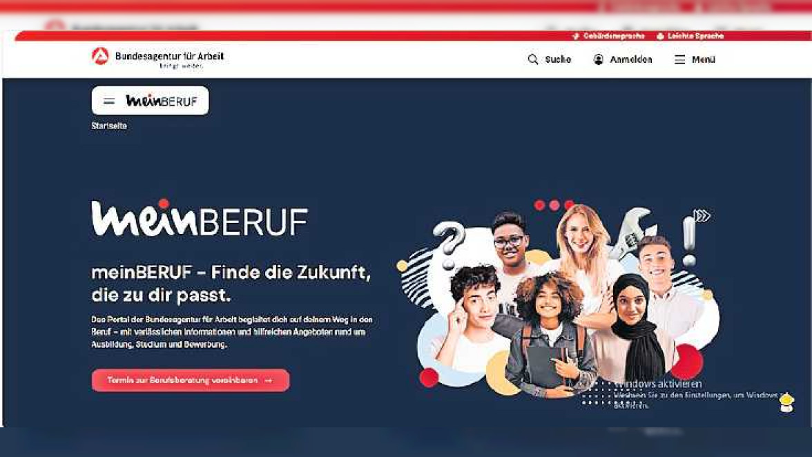 Der Klick zum Traumberuf