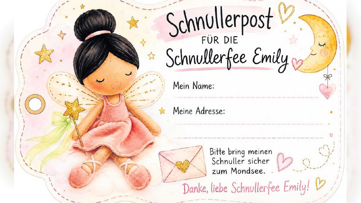 Emily hilft beim Abschied