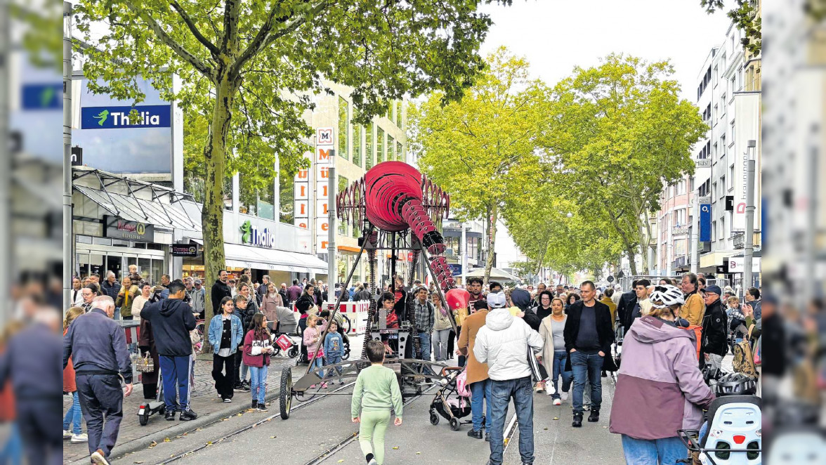 Straßen werden zur Bühne