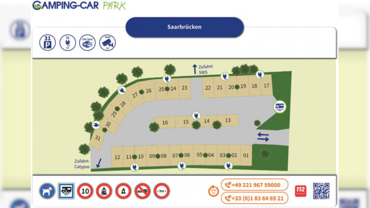 Camping-Car Park erffnet neuen Wohnmobilstellplatz in Saarbrcken