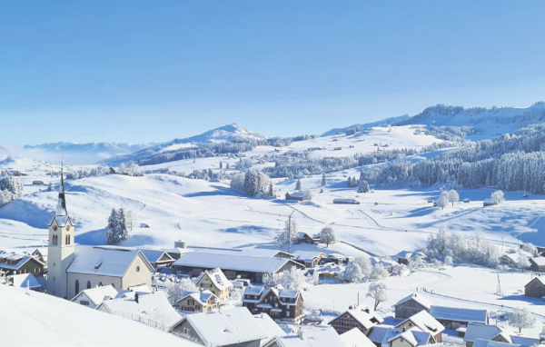 Appenzeller Huus in Gonten: Willkommen im Winterparadies