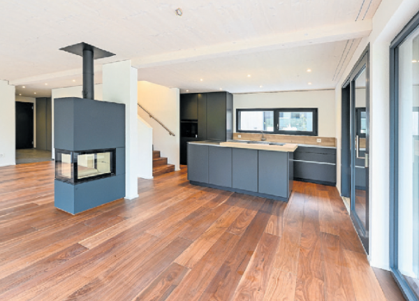 Moderne Architektur in nachhaltiger Bauweise