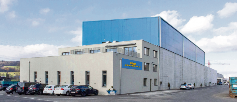 Moser Alteisen + Recycling AG bezieht neuen Recyclinghof in Büron