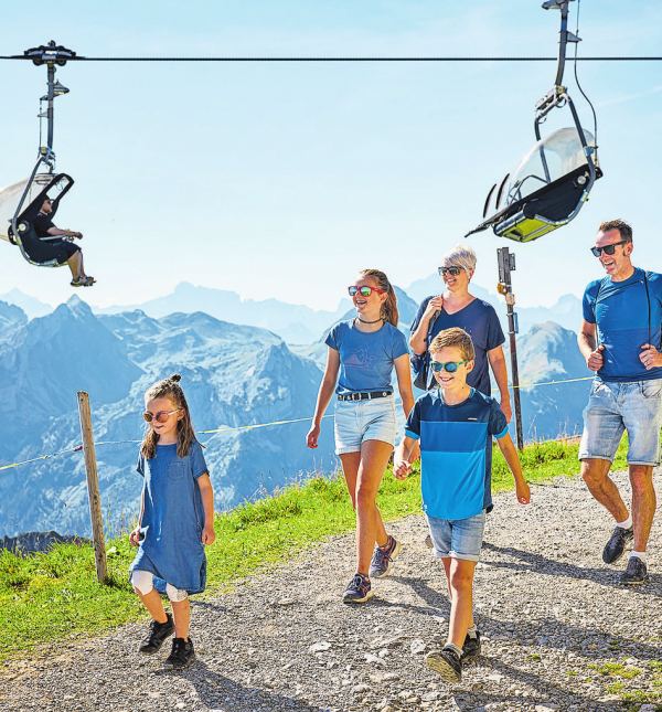 Familienausflug auf den Stoos