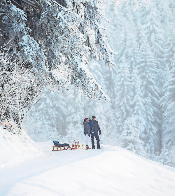 Winterzauber auf dem Zugerberg